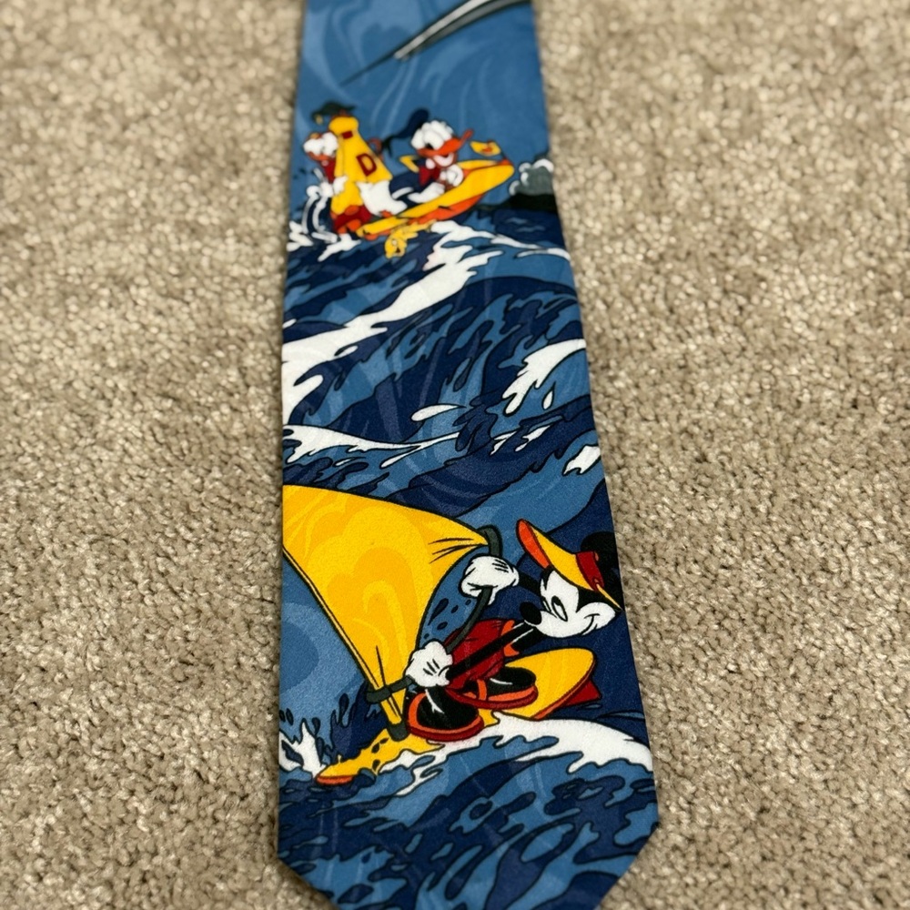Vintage Disney Mickey Unlimited Neck Tie by Balancine Inc The Tie Works